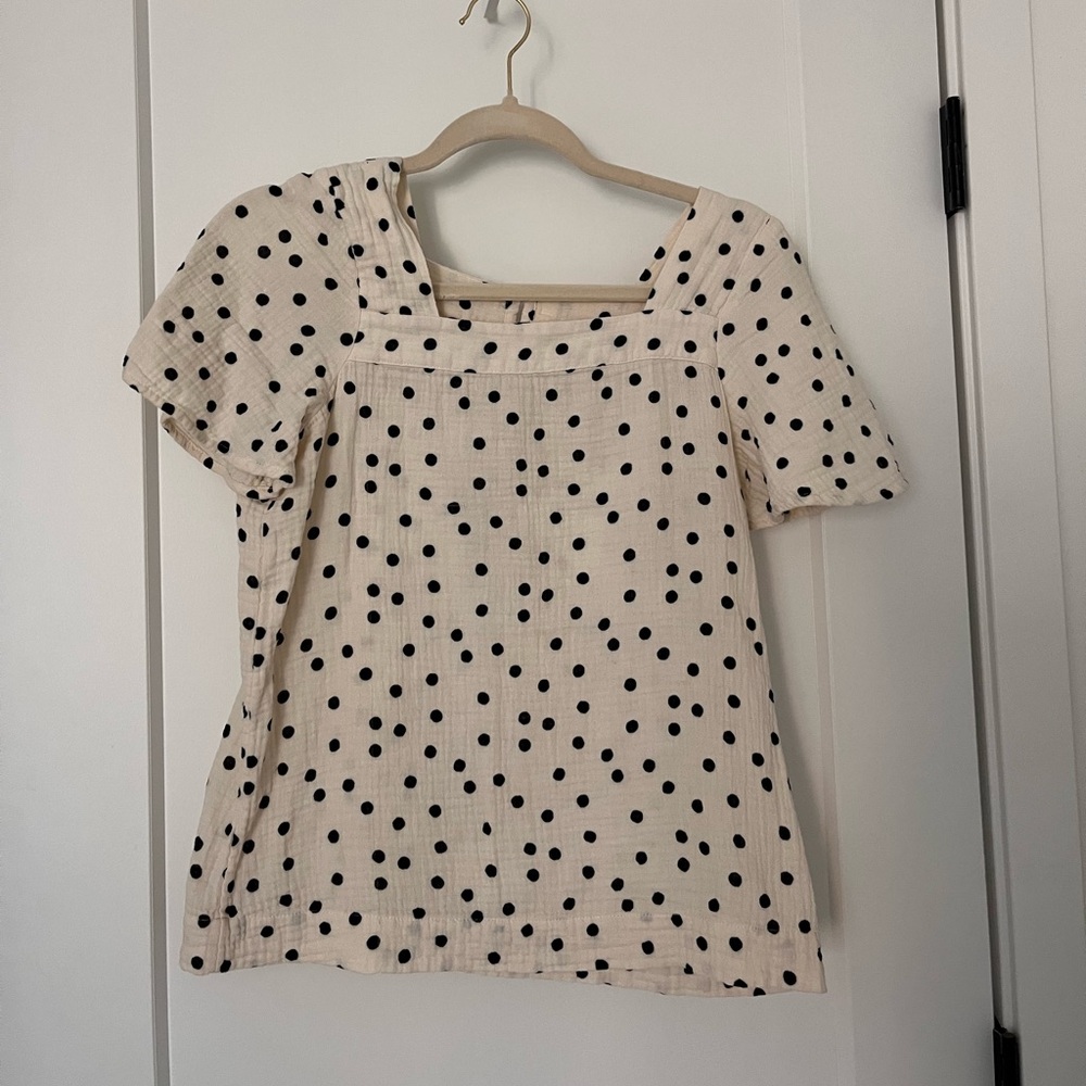 Madewell Lightspun Harlow top
